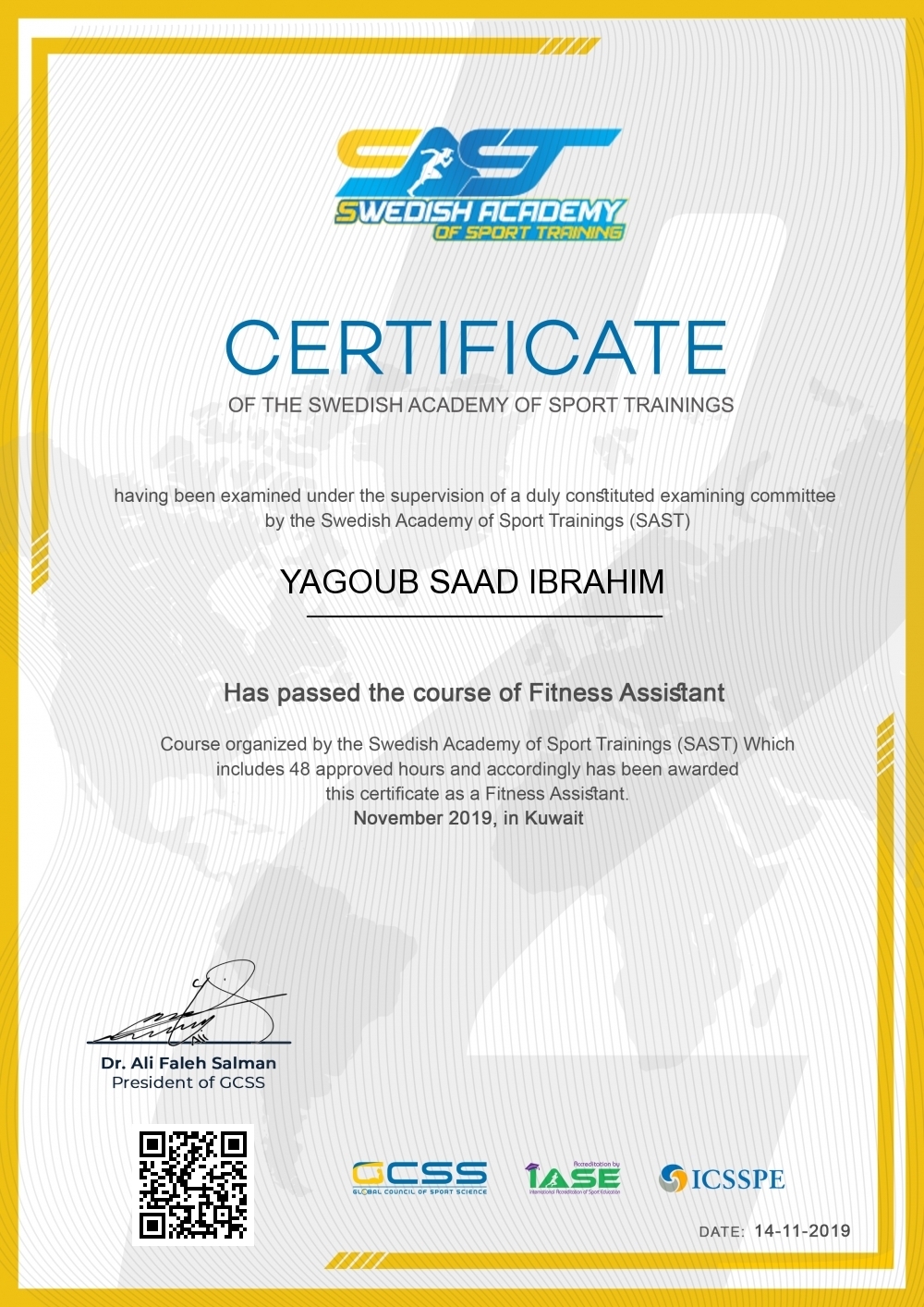 YAGOUB SAAD IBRAHIM